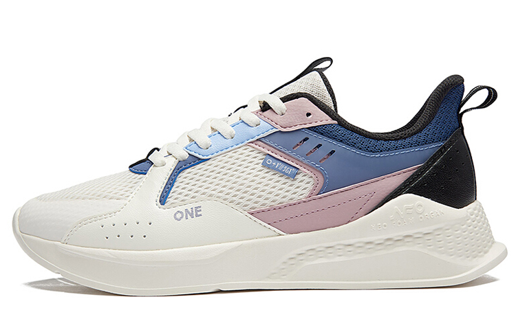 (Women) 361° Fashion Low-Top Running Shoe 'White Blue' 682116712-2
