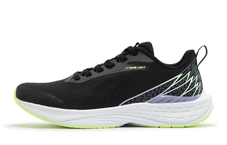 (Women) 361° Feiyu 3 'Black Purple' 582322203-5