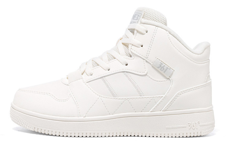 Buy (W) 361° Kasut Tinggi 'Bulu Putih' 682146612B-1