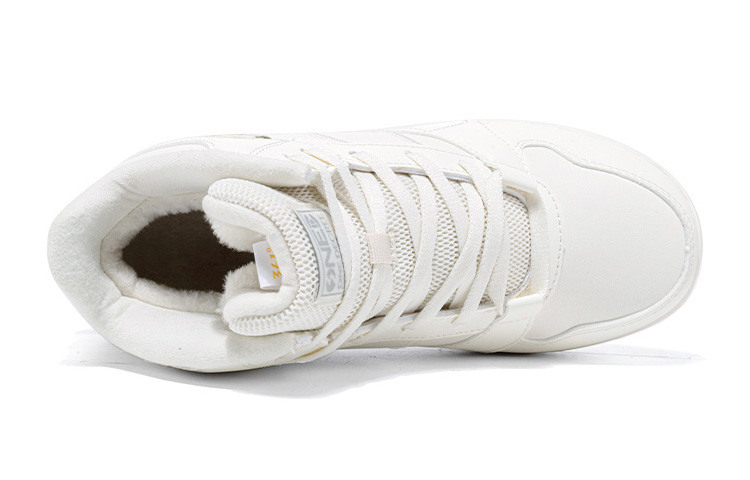 Shop (W) 361° Kasut Tinggi 'Bulu Putih' 682146612B-1