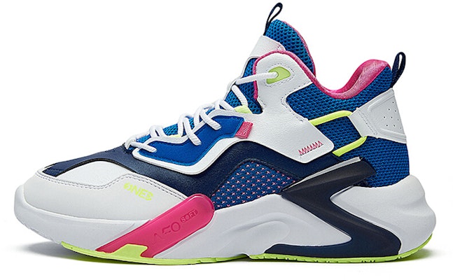 (Women) 361° High-Top Basketball Shoes 'White Blue' 582031116-1 Buy (Women) 361° High-Top Basketball Shoes 'White Blue' 582031116-1
