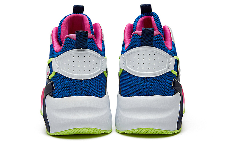 Shop (Women) 361° High-Top Basketball Shoes 'White Blue' 582031116-1