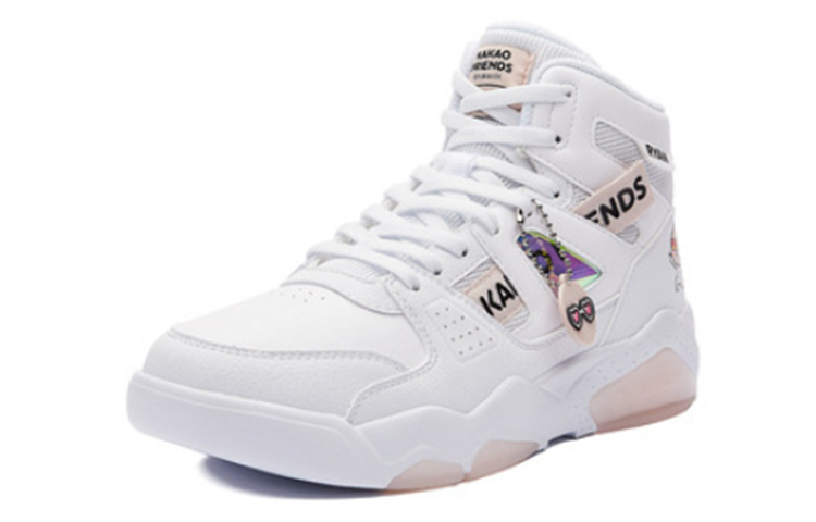 Order (W) 361° Kasut Papan High-Top 'Putih' 682136627-1