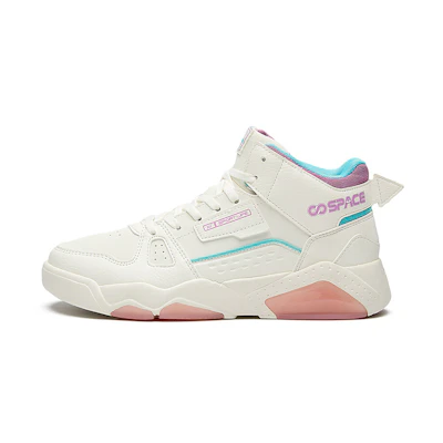 (W) 361° High-Top Board Shoe 'White Purple'