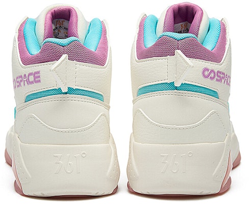 (Women) 361° High-Top Board Shoe 'White Purple' 582036633-2 Lookbook (Women) 361° High-Top Board Shoe 'White Purple' 582036633-2