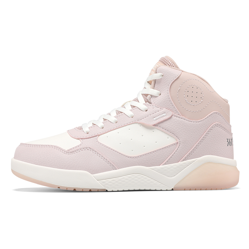 (Women) 361° High-Top Board Sneakers 'Pink and White Comfort' 682146606A-10
