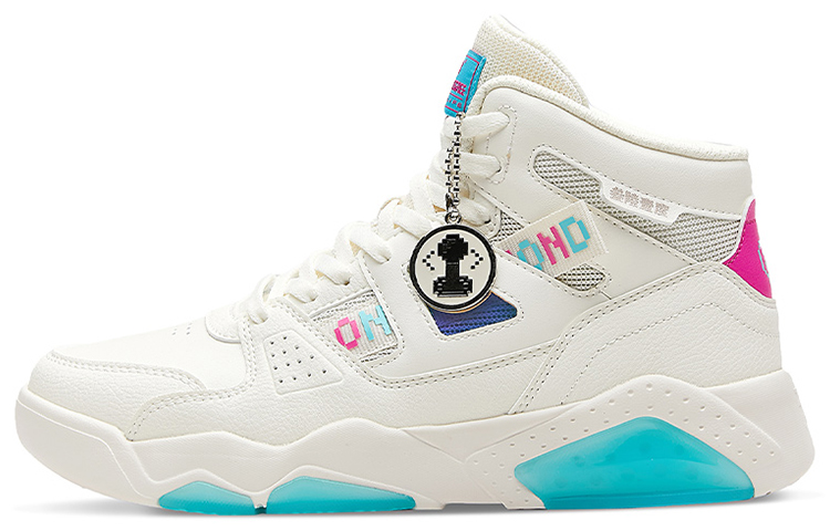 (Women) 361° High-Top Skate Shoes 'White Aqua' 682136601-5