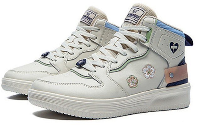 (W) 361° Sepatu Skate High-Top 'Putih Ungu' 682036618F-4 Order (W) 361° Sepatu Skate High-Top 'Putih Ungu' 682036618F-4