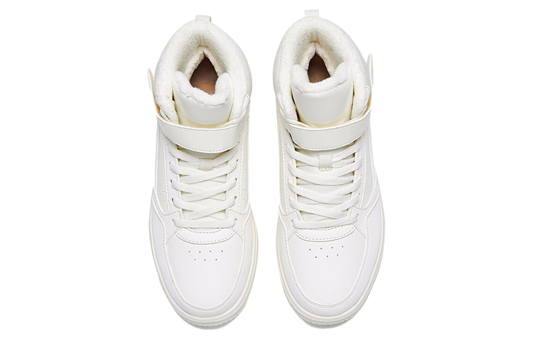 Order (W) 361° Sepatu Tinggi 'Cream Fleece' 681936648FB-3