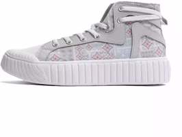 (Women) 361° High-Top Sneaker 'Grey Red' 582236603-5 (Women) 361° High-Top Sneaker 'Grey Red' 582236603-5