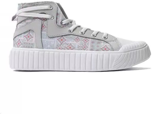 (Women) 361° High-Top Sneaker 'Grey Red' 582236603-5 Order (Women) 361° High-Top Sneaker 'Grey Red' 582236603-5