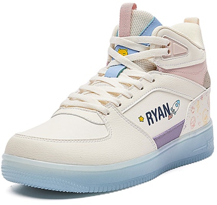 (Women) 361° High-Top Sneaker 'White' 682146629B-1 Lookbook (Women) 361° High-Top Sneaker 'White' 682146629B-1
