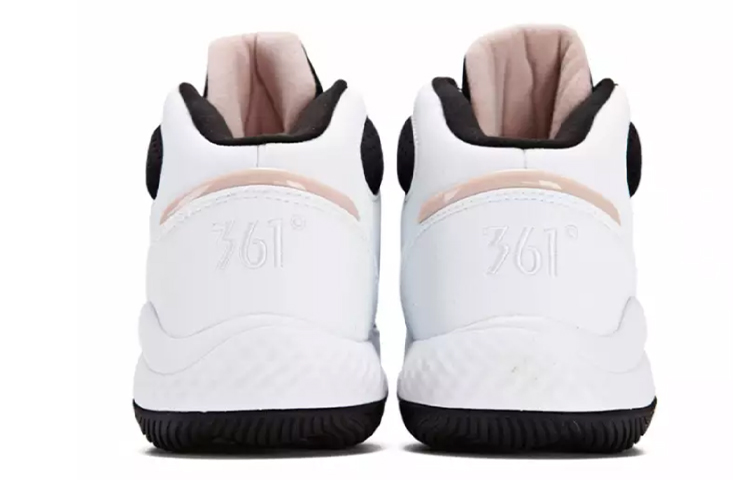 Lookbook (W) Zapatillas Altas 361° 'Blanco Negro' 581841115-6