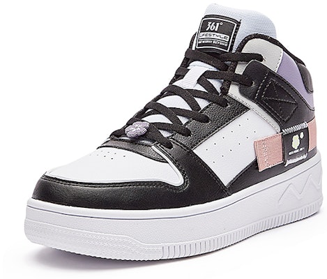 (W) 361° 高帮运动鞋 '白黑' 682146611B-4 Lookbook (W) 361° 高帮运动鞋 '白黑' 682146611B-4