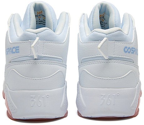 (Women) 361° High-Top Sneaker 'White Blue' 582036633-1 Lookbook (Women) 361° High-Top Sneaker 'White Blue' 582036633-1