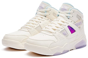 (W) 361° ハイカットスニーカー "ホワイト パープル" 682146607B-2 Shop (W) 361° ハイカットスニーカー "ホワイト パープル" 682146607B-2