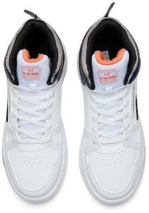 (W) 361° Sepatu Tinggi Pria 'Putih & Biru Sian' 582036633-3 Order (W) 361° Sepatu Tinggi Pria 'Putih & Biru Sian' 582036633-3