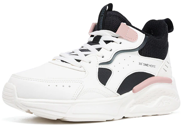 (W) 361° High-Top Sneakers 'Putih Hitam Pink' 682146716B-5 Lookbook (W) 361° High-Top Sneakers 'Putih Hitam Pink' 682146716B-5