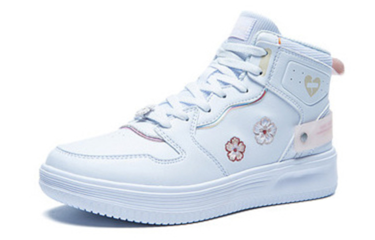 Order (W) 361° Sneakers Tinggi 'Putih Merah Jambu' 682036618F-2