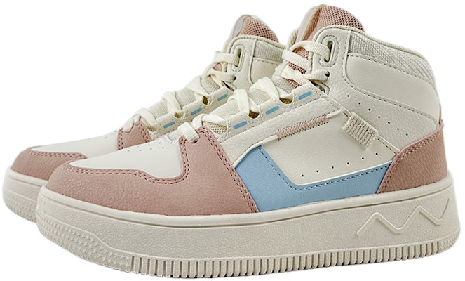 (W) 361° 高帮运动鞋 '白粉' 682136602F-2 Shop (W) 361° 高帮运动鞋 '白粉' 682136602F-2