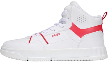 (Women) 361° High-Top Sneakers 'White Red' 682036625-1 (Women) 361° High-Top Sneakers 'White Red' 682036625-1