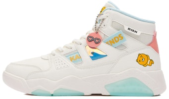 (Women) 361° High-Top Sneakers 'White Yellow Green' 682136627-2 (Women) 361° High-Top Sneakers 'White Yellow Green' 682136627-2