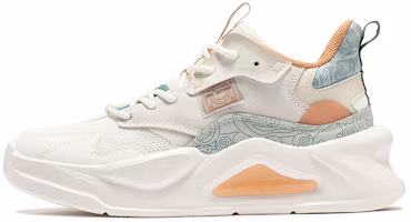 (Women) 361° Jin Cheng Low 'White Green' 682236618V-2 (Women) 361° Jin Cheng Low 'White Green' 682236618V-2