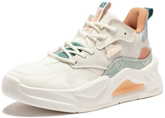 (Women) 361° Jin Cheng Low 'White Green' 682236618V-2 Order (Women) 361° Jin Cheng Low 'White Green' 682236618V-2