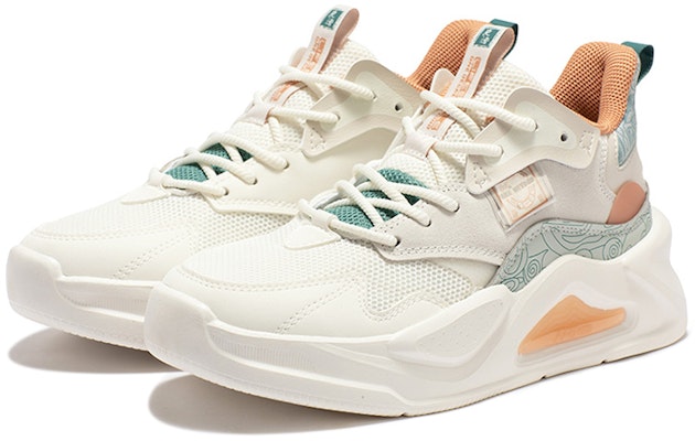 (Women) 361° Jin Cheng Low 'White Green' 682236618V-2 Lookbook (Women) 361° Jin Cheng Low 'White Green' 682236618V-2