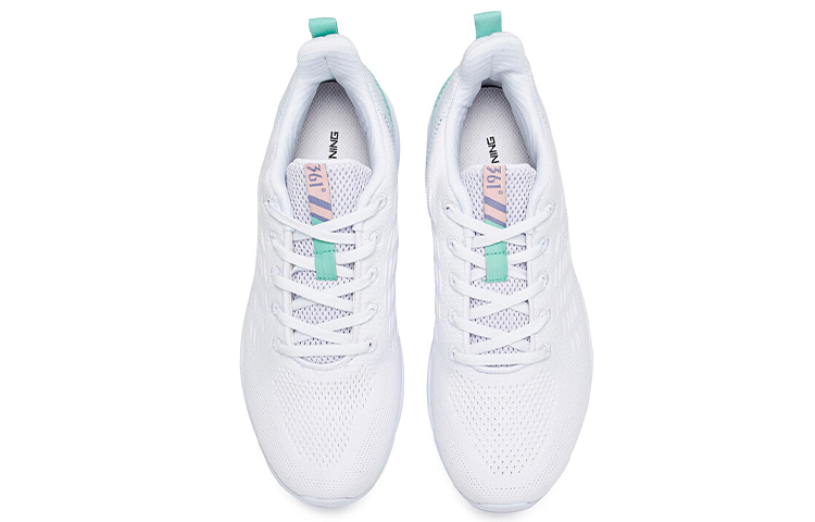 (W) 361° KNIT Running Shoe 'White Pink' 圖 2