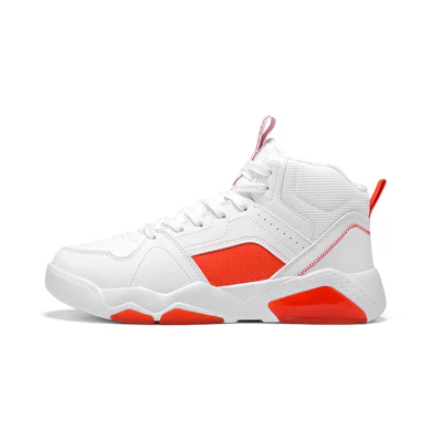 (W) 361° Lifestyle Mid-Top 'White Red'