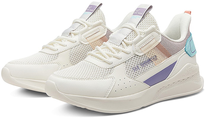 (Women) 361° Lightweight Breathable Comfort Low-Top 'White Purple' 682136704V-1 Lookbook (Women) 361° Lightweight Breathable Comfort Low-Top 'White Purple' 682136704V-1