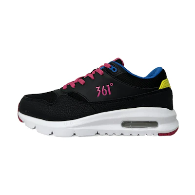 (W) 361° Lightweight Breathable Low 'Black Pink'