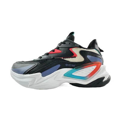 (W) 361° Lightweight Low-Top 'Obsidian Black'