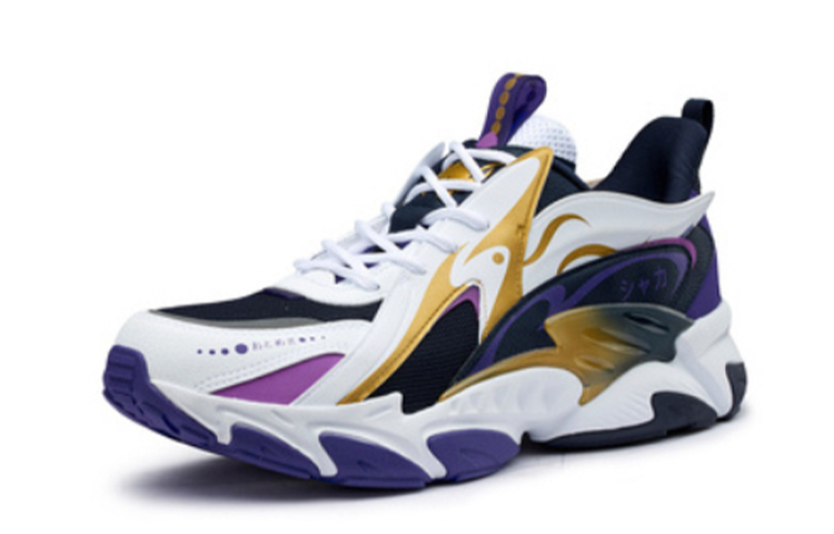 Order (W) 361° Lingmou 2.0 'Putih Ungu' 672036771F-1