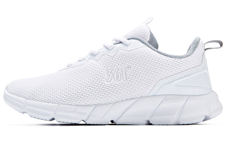 (Women) 361° Low-Top Casual Running Shoe 'White Grey' 681832280-1