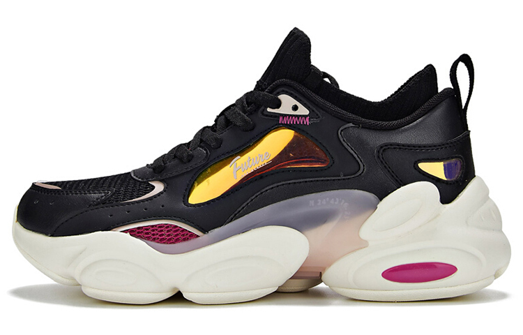 Buy (W) 361° 低帮老爹鞋 '黑紫色' 682026767-3