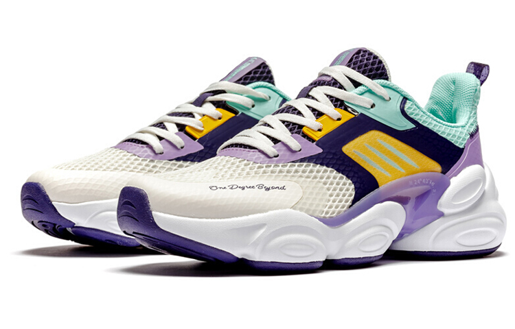 Order (W) Sepatu Kasual 361° Low-Top 'Putih Ungu' 582026760-23