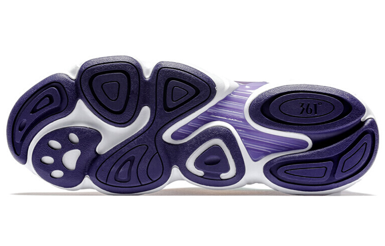 Shop (W) Sepatu Kasual 361° Low-Top 'Putih Ungu' 582026760-23