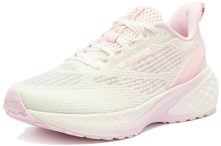 (W) 361° Sepatu Lari Bawah 'Putih Merah Muda' 682412231-4 Order (W) 361° Sepatu Lari Bawah 'Putih Merah Muda' 682412231-4