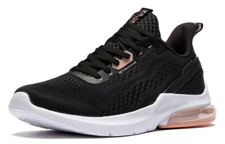 Order (W) 361° Sepatu Lari Low-Top 'Hitam Pink' 582024430-4