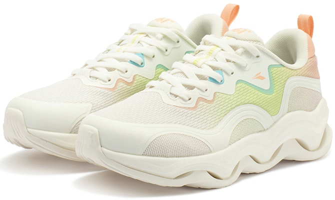 (Women) 361° Low-Top Running Shoes 'White Green' 682312218-4 Lookbook (Women) 361° Low-Top Running Shoes 'White Green' 682312218-4