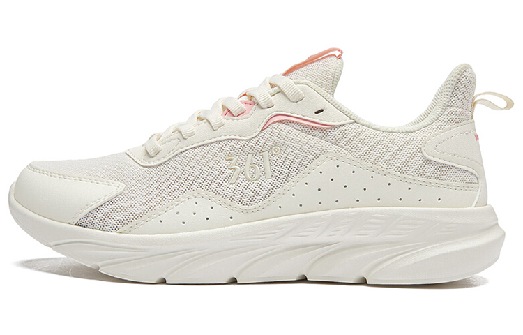 (Women) 361° Low-Top Running Shoes 'White Pink' 682112206-4