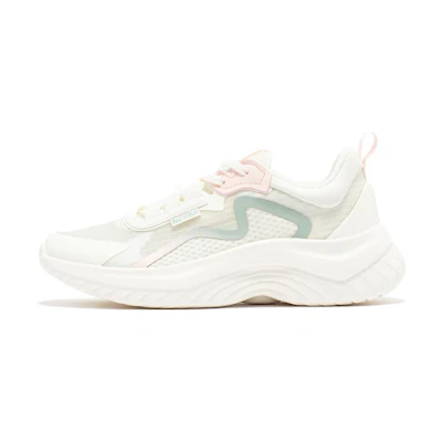 (W) 361° Low-Top Running Shoes 'White Pink'