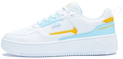 (Women) 361° Low-Top Skate Shoes 'White & Blue' 682116623-3 (Women) 361° Low-Top Skate Shoes 'White & Blue' 682116623-3