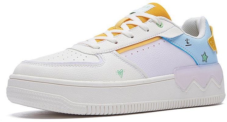 (Women) 361° Low-Top Skate Shoes 'White Pink Blue' 682116607F-4 Order (Women) 361° Low-Top Skate Shoes 'White Pink Blue' 682116607F-4