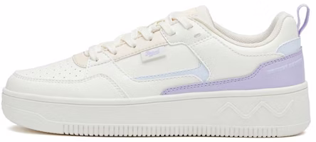 (Women) 361° Low-Top Skate Shoes 'White Purple' 682116623-9 (Women) 361° Low-Top Skate Shoes 'White Purple' 682116623-9