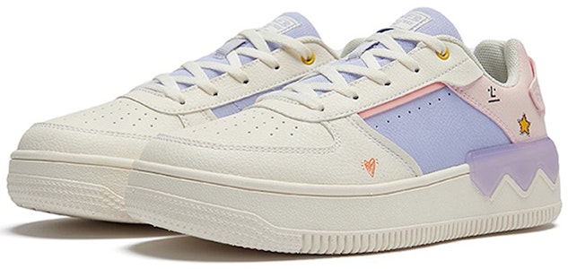 (W) Sepatu Skate Rendah 361° 'Putih Ungu' 682116607F-5 Order (W) Sepatu Skate Rendah 361° 'Putih Ungu' 682116607F-5