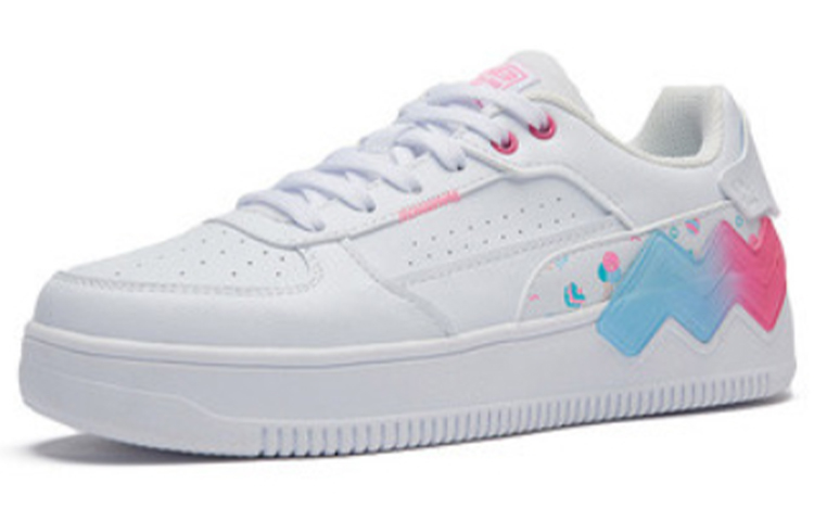 Order (W) 361° Kasut Papan Luncur Rendah 'Putih Merah Jambu' 682116622-4