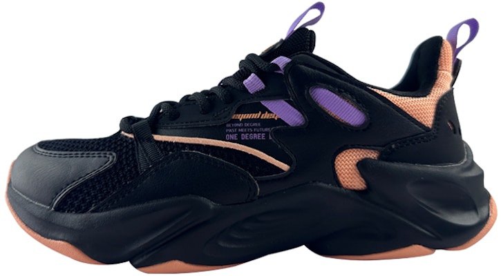 (Women) 361° Low-Top Sneaker 'Black Orange' 581946767-5 Buy (Women) 361° Low-Top Sneaker 'Black Orange' 581946767-5
